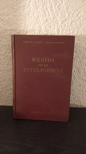 Medida De La Inteligencia - Lewis M. Terman Y Maud A. Merril