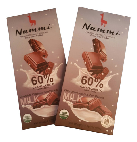 Chocolate Milk 60% Orgánico 
