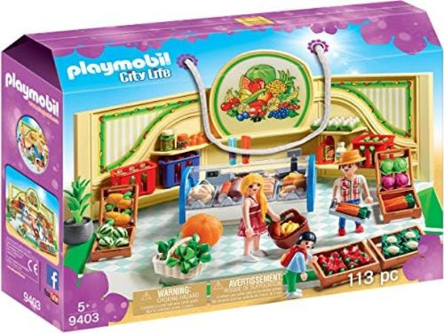 Playmobil Tienda Comestibles Multicolor