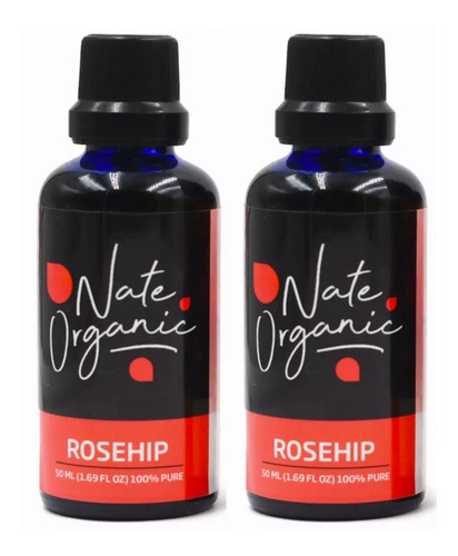 2x1 Aceite Esencial Rosa Mosqueta 100%puro 50ml Nate Organic
