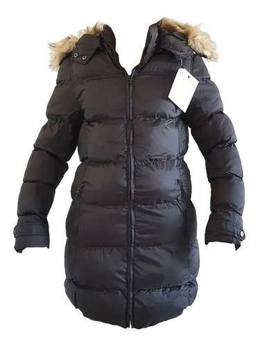 Campera Larga Mujer Storm Control Liviana Y Abrigada