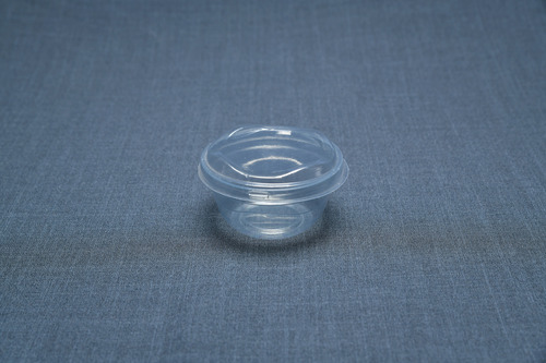 Contenedor Pet Para Postres Con Tapa Baja 70ml 6x7cm 30 Pz Transparente
