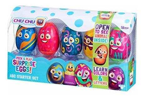 Peek & Play Surprise Eggs By Chuchu Tv: Abc Starte