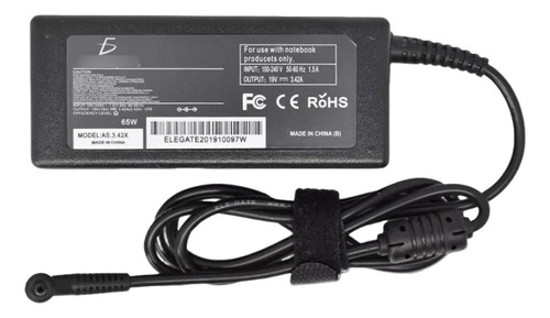 Cargador Asus X507ua Compatible Con 19v 3.42a 65w 4.0x1.35mm