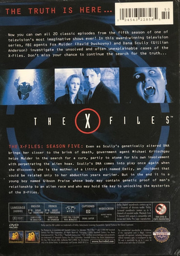 Imagen 2 de 2 de X Files - Temporada 5 - Zona 1