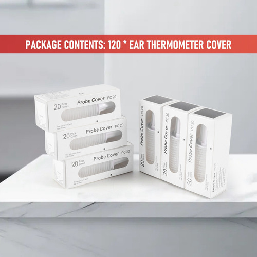 120 Fundas Desechables Para Termómetro De Oído, Ear Thermome