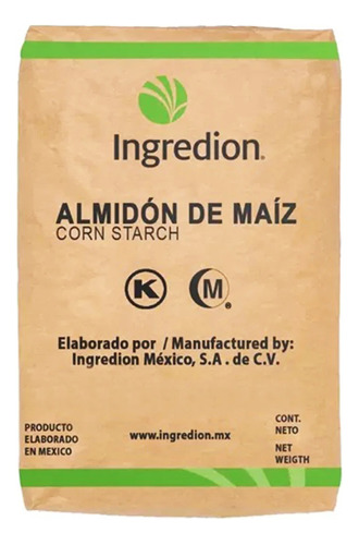 Fécula De Maíz Ingredion Buffalo - Bulto De 25 Kg