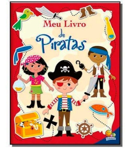 Meu Livro De Piratas, De Vários. Editora Todolivro Em Português