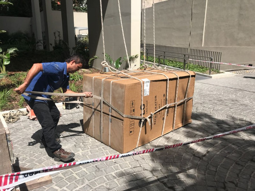 Imagen 4 de 10 de Subir Mueble Por Balcon Bajar Mudanza Soga Escalera N1