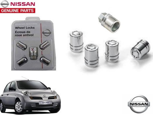 Set Birlos De Seguridad Nissan Micra 2003 A 2007 Original