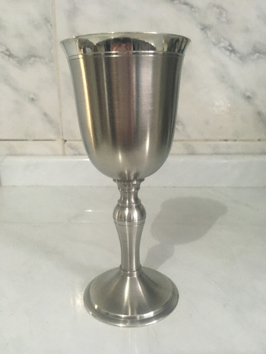 2 Cálices Taça Clássico Para Vinho Tinto Em Estanho Elegante