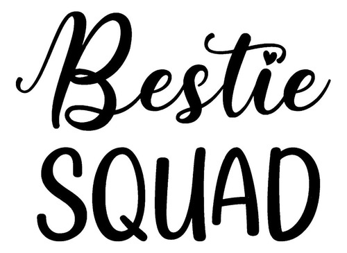 Calcomanía De Vinilo Bestie Squad Mkr | Coches, Camiones Y F