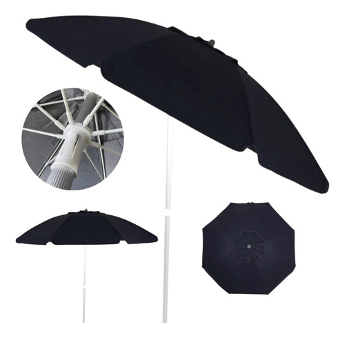 Kit Guarda Sol Bagum Articulado 2 M + Caixa Térmica 19 Lts