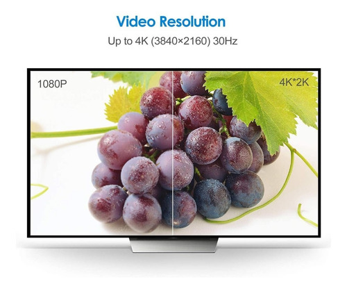 Displayport A Cable Convertidor Hdmi-ultra Hd