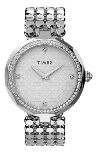 Reloj Timex Para Dama Modelo: Tw2r59200 Correa Tw2v02600