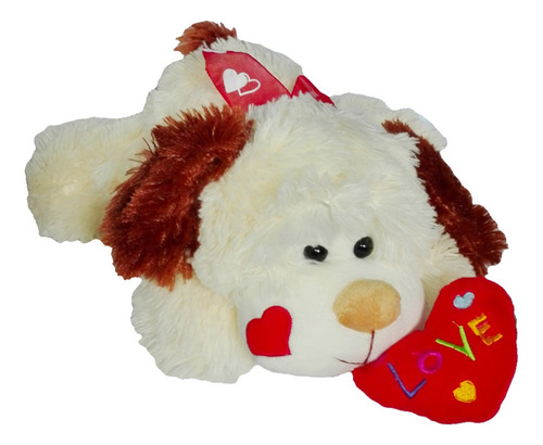 Peluche Perro Corazon Love 38cm Charming Toy