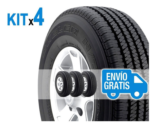 Kit 4u 245/70 R16 Bridgestone Dueler Ht684 Iii+ Envío Gratis