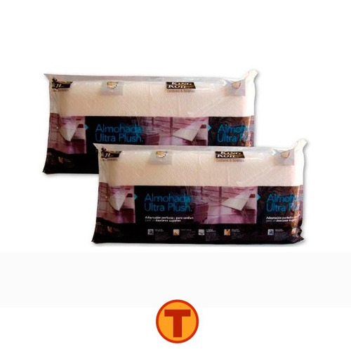 Combo 2 Almohadas Inteligentes Con Memoria King Koil 80 X 40