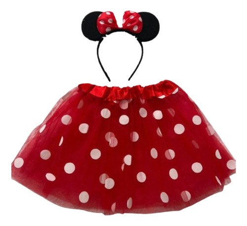 Fantasia Infantil Minnie Mouse Menina Envio Rápido