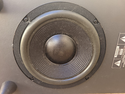 Caixa Subwoofer Jbl Bass 20 - Não Funciona- Ref. Denon.onkyo Preto (Usado)