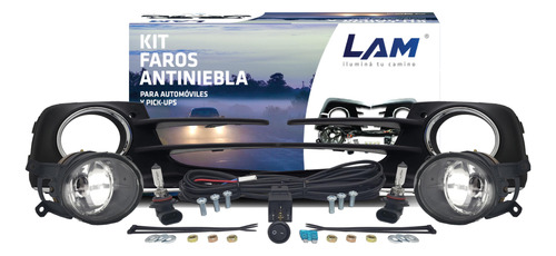 Kit De Faros Auxiliares Suran 15/19 Ambos Lados Rejilla