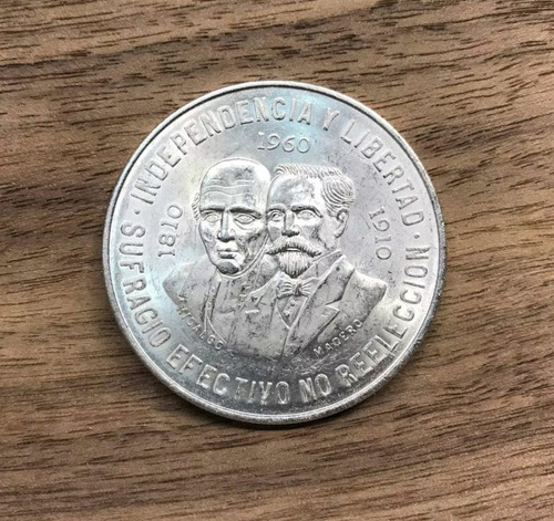 $10 Hidalgo Y Madero Año 1960. Alto Grado De Conservación