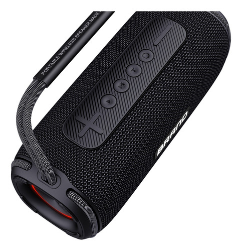 Altavoz Bluetooth Portátil Resistente Al Agua 20w Luz Rgb