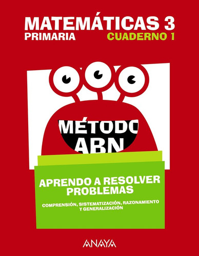 Libro Matemã¡ticas 3. Mã©todo Abn. Aprendo A Resolver Pro...