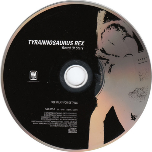 Cd De Tyrannosaurus Rex Año 1970