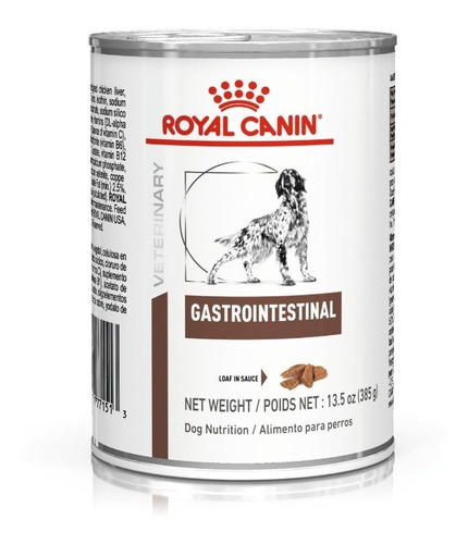 Imagen 1 de 1 de Royal Canine Gastrointestinal Lata 385gr