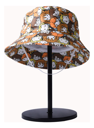 Sombrero De Pescador De Algodón Con Dibujos Animados De Algo