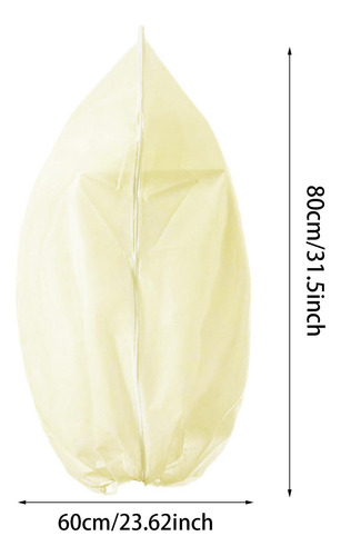 2 Piezas De Cubiertas Para Plantas De Invierno, 60cmx80cm
