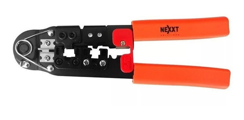 Ponchadora Prensa Nexxt Terminal Plug Rj45 Rj12 Rj11 Red Utp