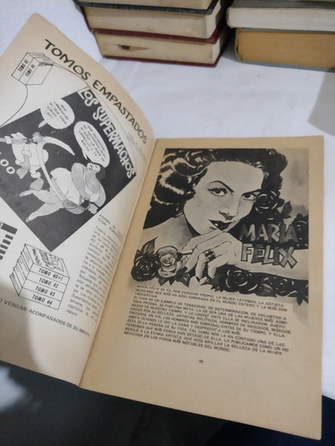 Revista Semanal Mujeres Inmortales Maria Félix Sf14 (Usado)