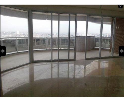 Cobertura Com 4 Dormitórios À Venda, 332 M² Por R$ 3.950.000,00 - Jardim Anália Franco - São Paulo/sp - Co0253