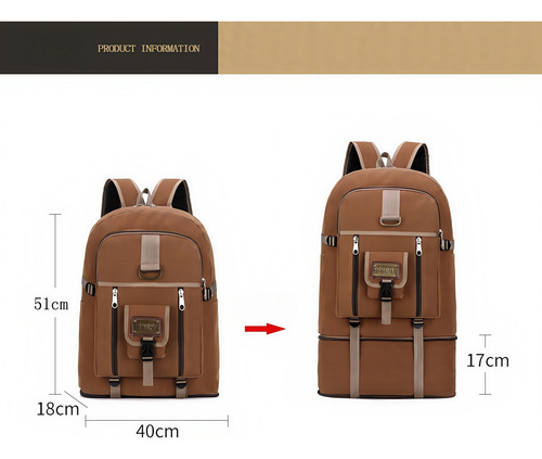 Mochila Antirrobo Para Portátil Resistente Al Agua Mochila De Viaje Duradera Para La Universidad Mochila Escola