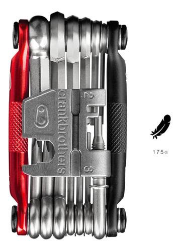 Crankbrothers M19, Herramienta Todo-en-uno Para Bicicletas
