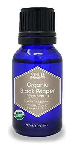 Aromaterapia Aceites - Zongle Usda Certified Organic Black P