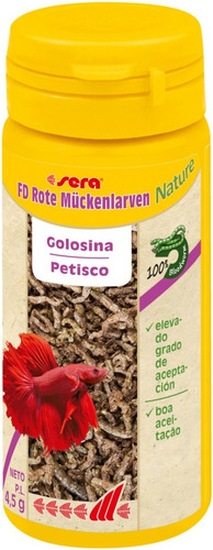 Alimento Sera Larvas Mosquito Rojas Nature 50ml