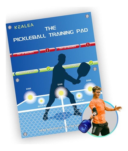 Kealea Pickleball Entrenamiento Ayudas Dink Pad, Pwhz3