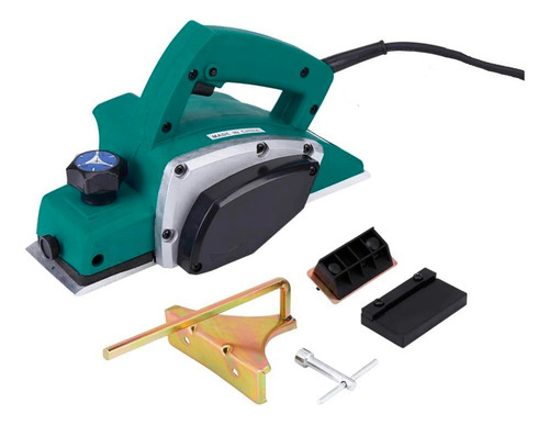 Cepillo Eléctrico Mueblería Carpintería 600w 16000rpm Color Verde Oscuro