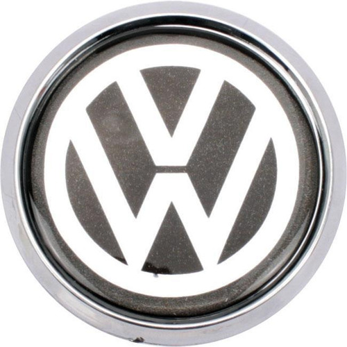 Emblema Calota 48mm Vw Bd Cr (4 Un)