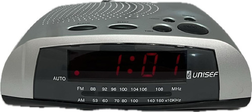 Radio Despertador Unisef Rc 931 Am Fm Electrico 220v 
