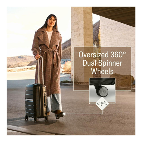 Samsonite Freeform Hardside Extensible Con Ruedas Giratorias