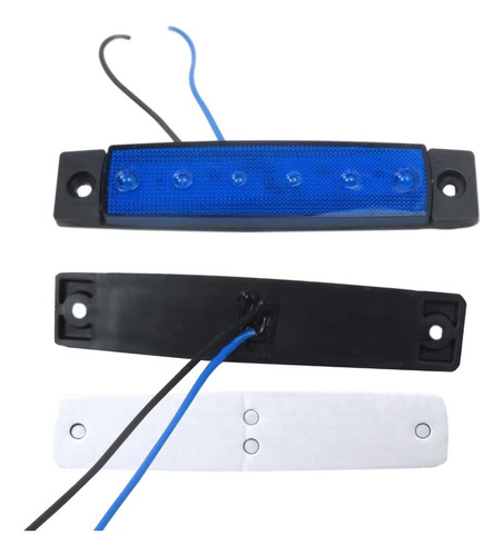 Qblahip 10xblue Led Pods Rock Debajo Carroceria Luz Rueda