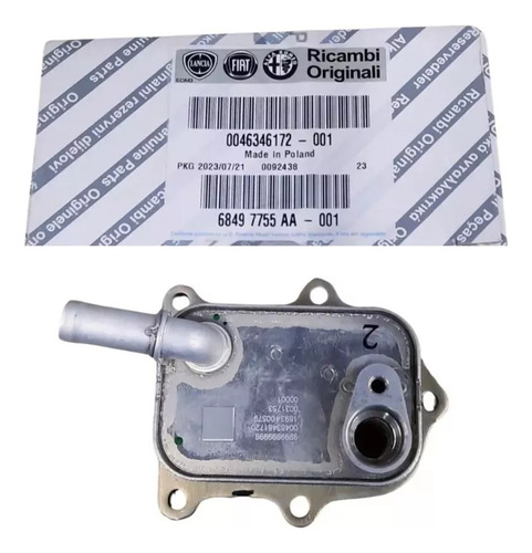 Trocador Calor Motor Fiat Pulse Strada Fastback 1.3t 1.0flex