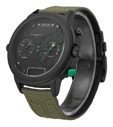 Reloj Weide 6405 Black Green