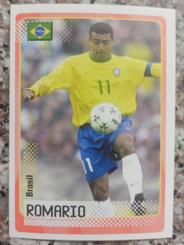 Lámina Panini Original Romario 2002