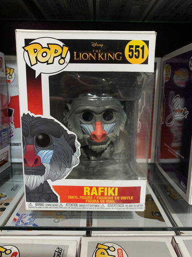 Funko Pop El Rey Leon Rafiki (Usado)