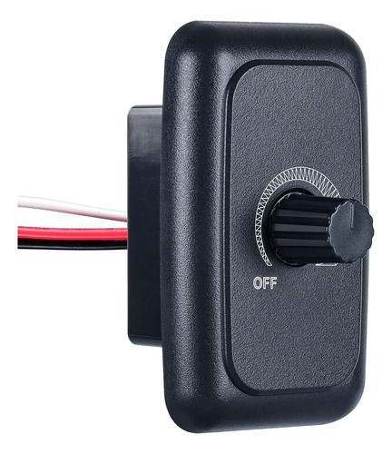 Interruptor De Atenuación 12v 5a Negro Para Led/halógeno/inc